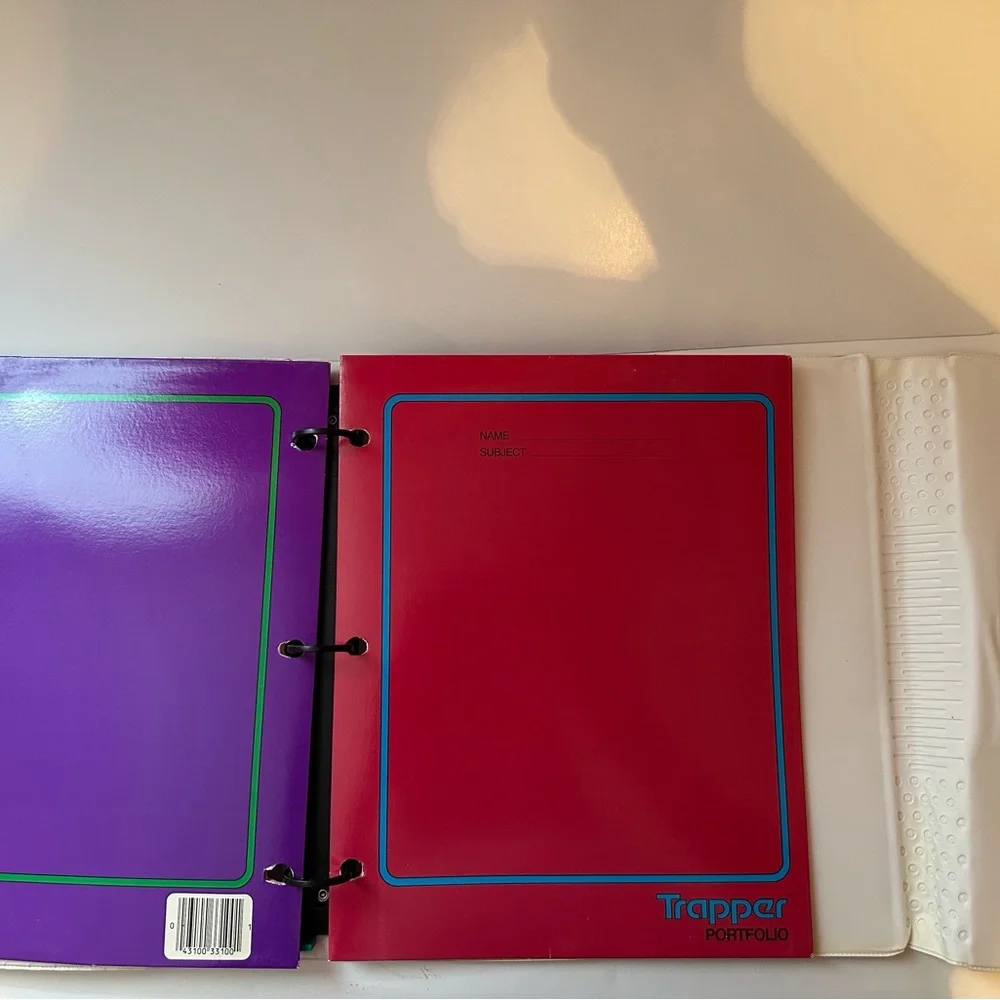 Mead Trapper Keeper 1990’s Notebook Dalmatian With 2 Folders